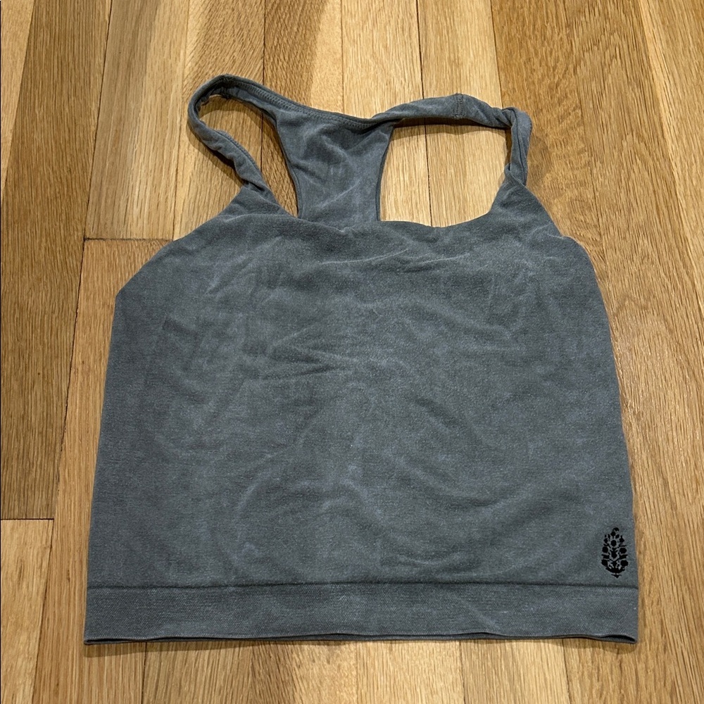 FP Movement by Free People Gray Tank Top